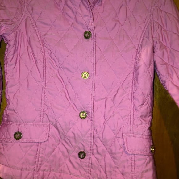 Lilly Pulitzer pink quilted button down jacket 6 - Picture 2 of 5